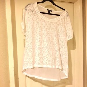 Bandilino white top- new with tags